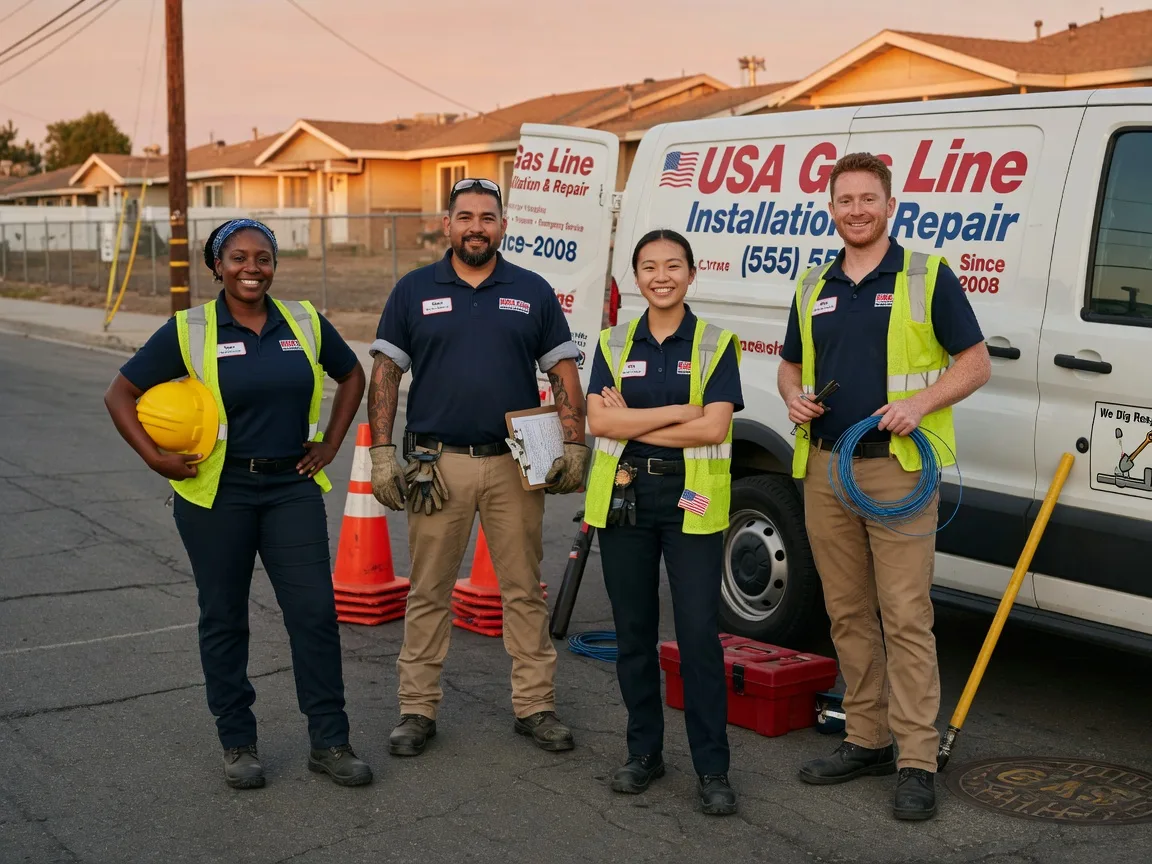Gas Line Installation company in Milpitas, CA